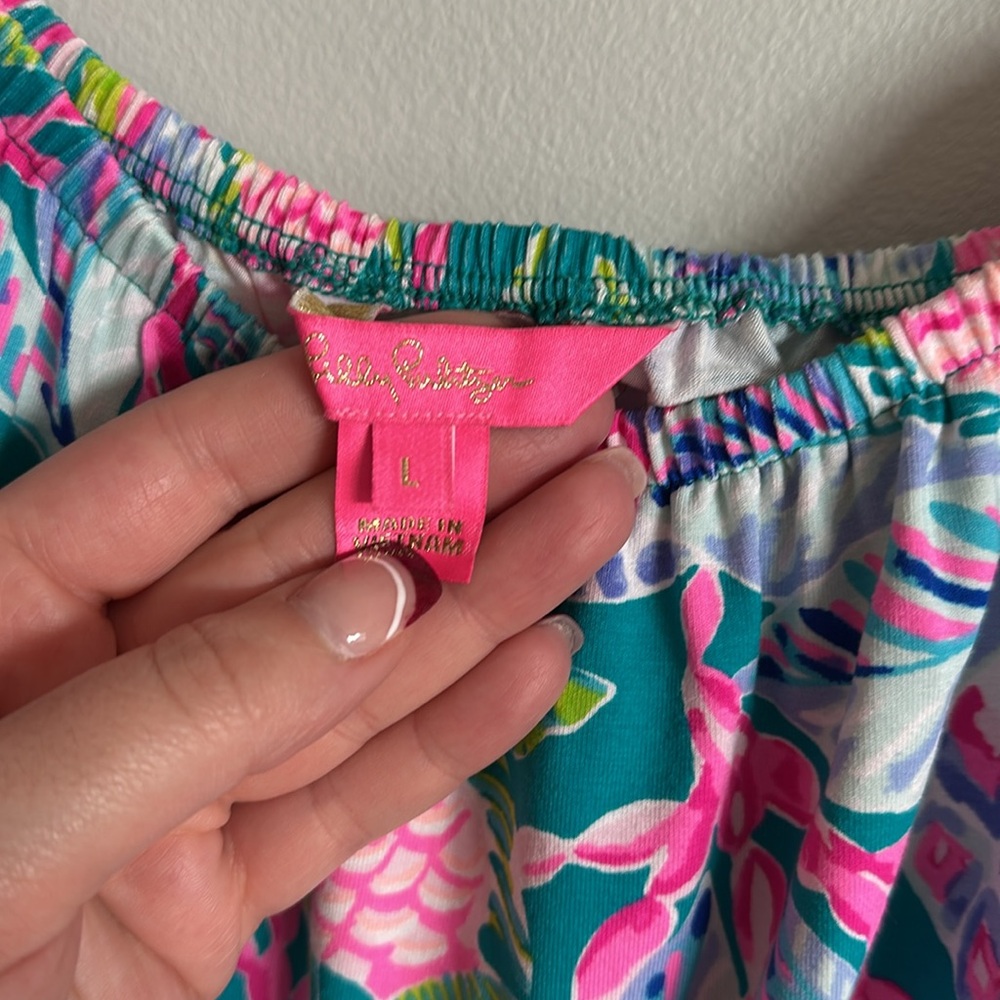 Lilly Pulitzer Lana Off-The-Shoulder Top - Picture 4 of 5
